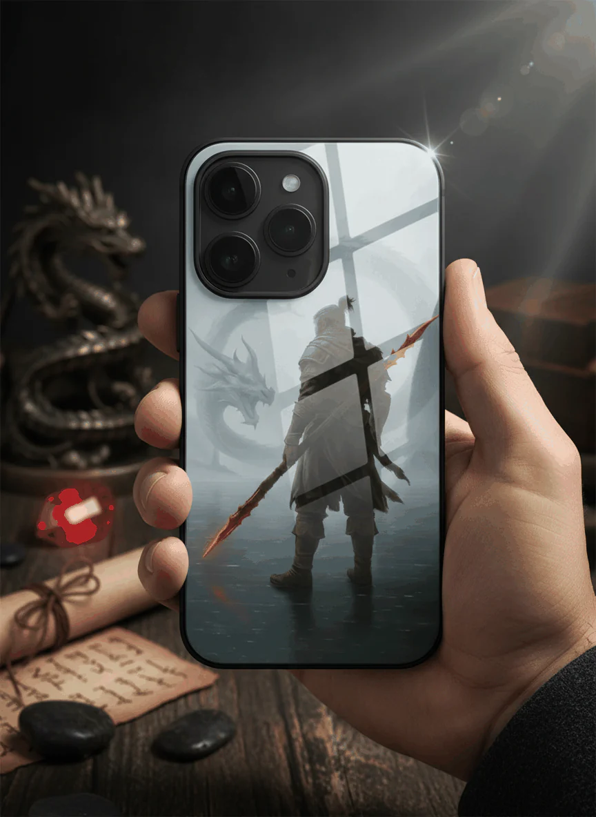 Let's Fight Premium Glass Back Cover For iPhone 11-17 Models - Image 3