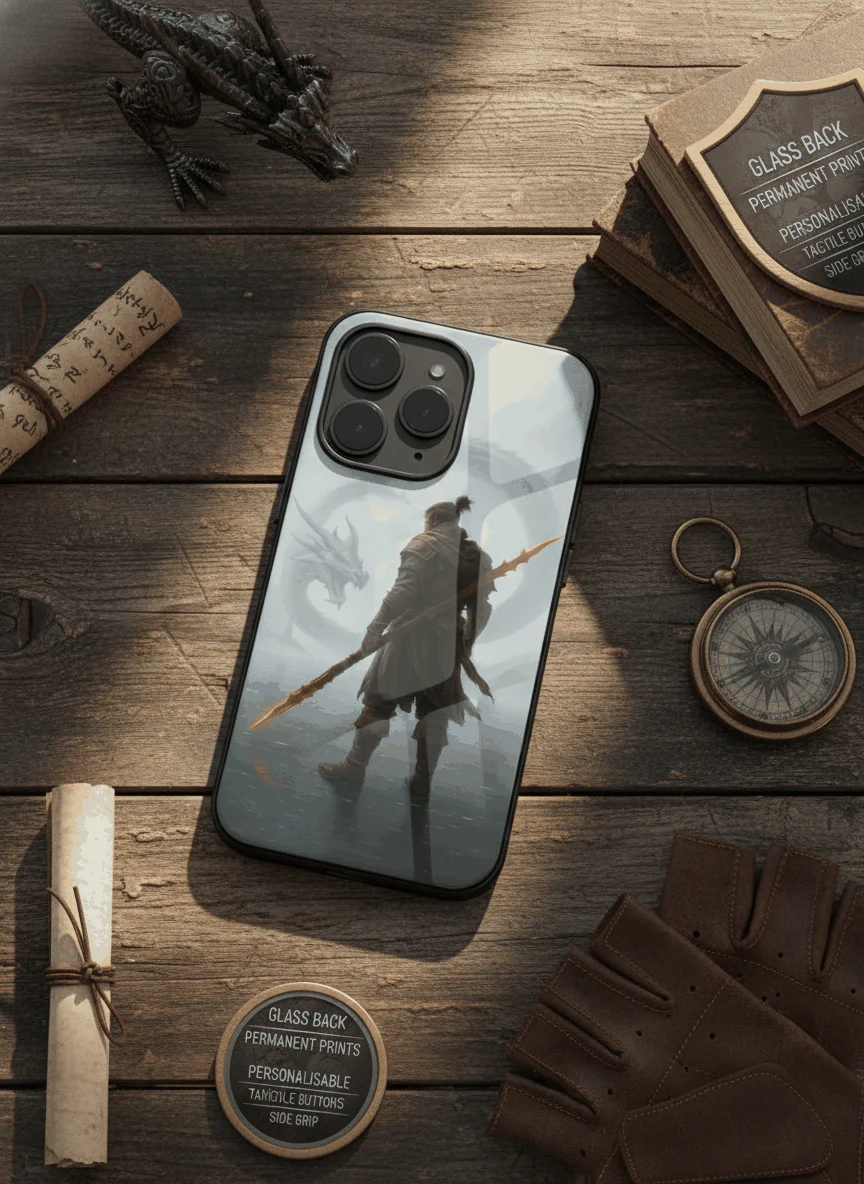 Let's Fight Premium Glass Back Cover For iPhone 11-17 Models - Image 4