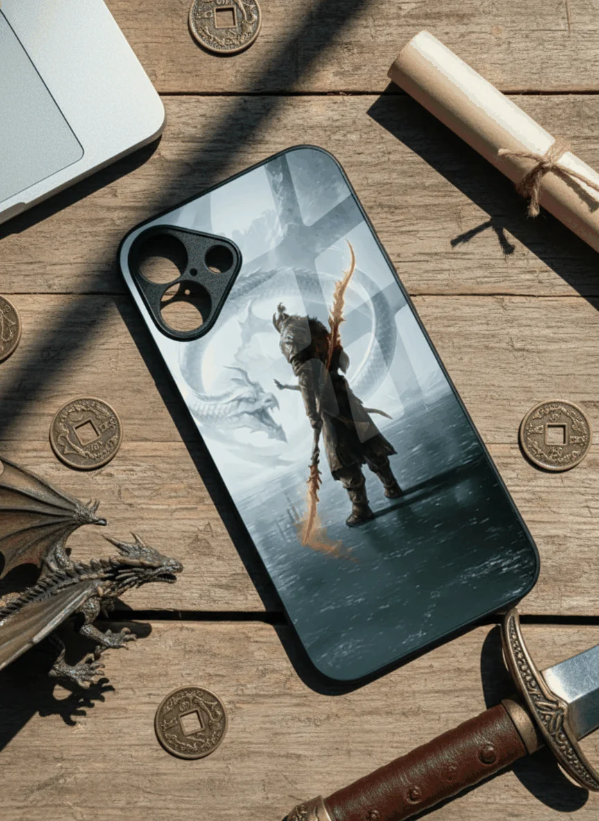 Let's Fight Premium Glass Back Cover For iPhone 11-17 Models - Image 5