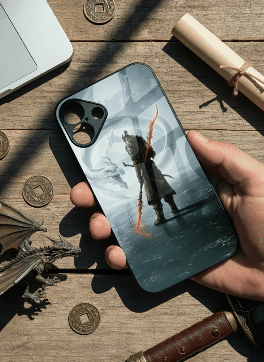 Let's Fight Premium Glass Back Cover For iPhone 11-17 Models - Image 9