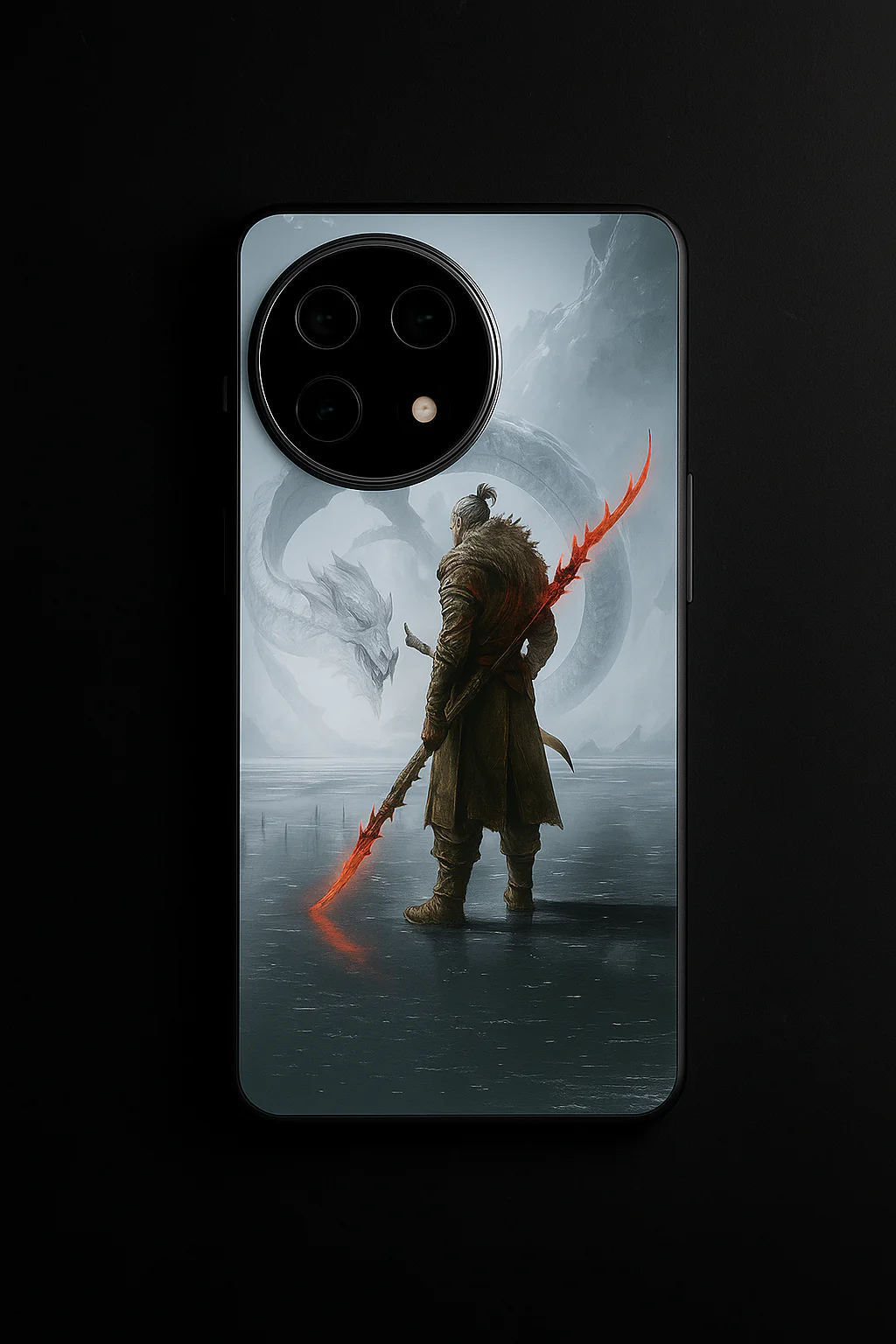 Let's Fight Premium Glass Back Cover For One Plus 13, 12, 11, 10, Nord Series - Image 5