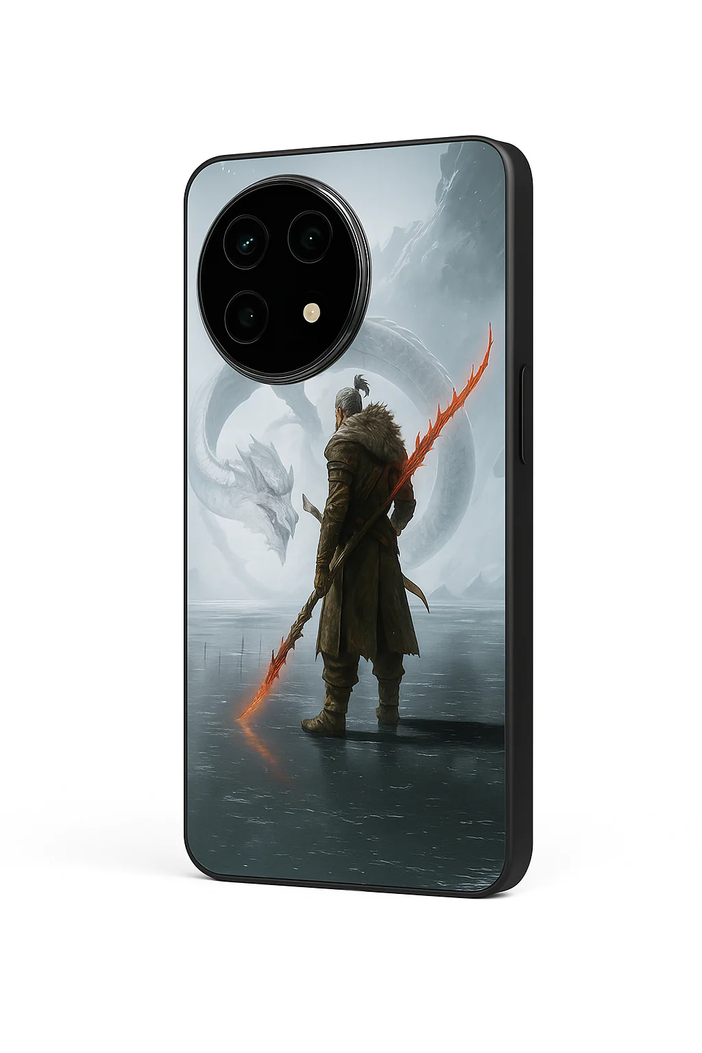 Let's Fight Premium Glass Back Cover For One Plus 13, 12, 11, 10, Nord Series - Image 7