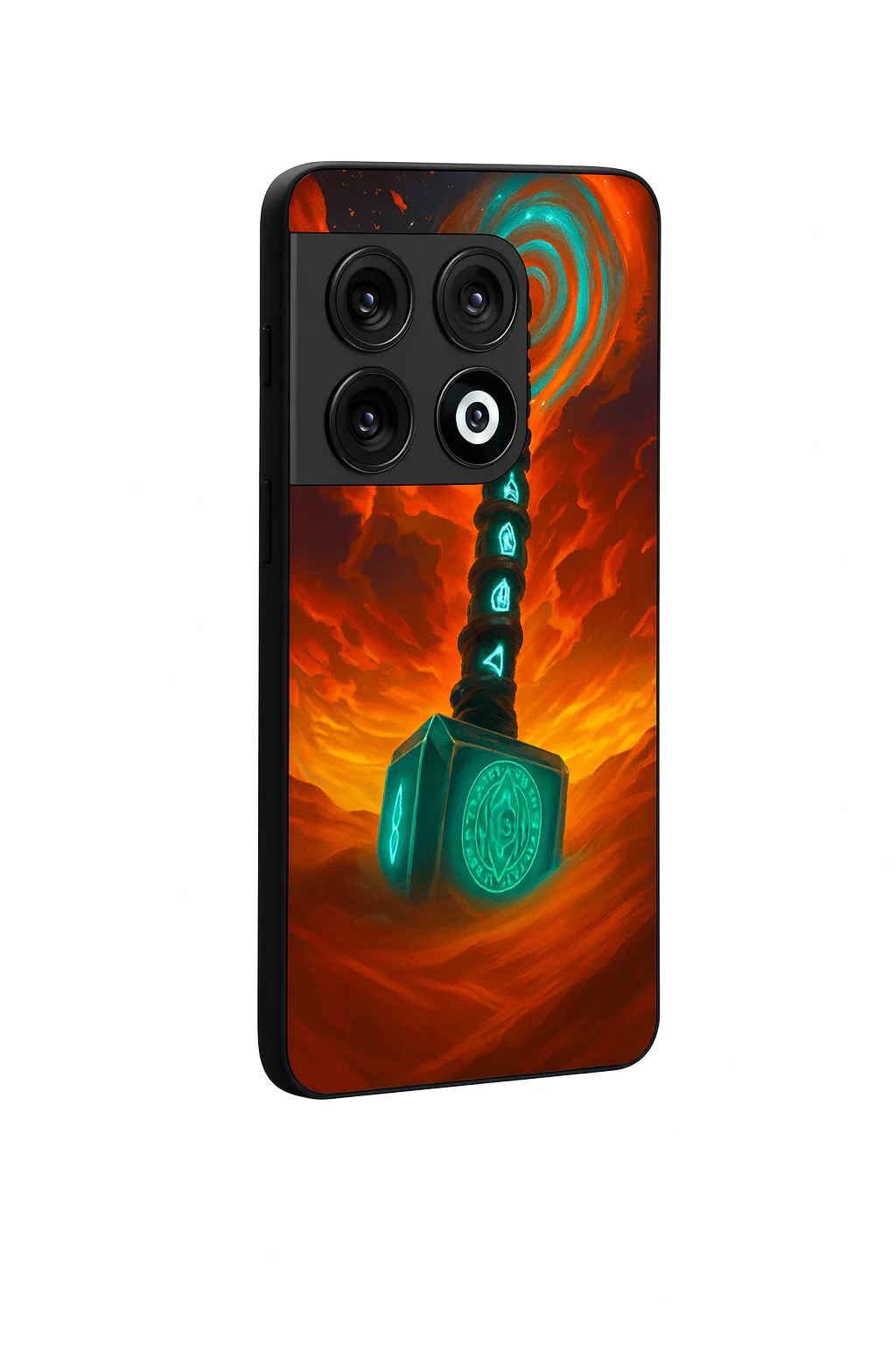 Mjolnir is it You ? Premium Glass Back Cover For One Plus 13, 12, 11, 10, Nord Series - Image 3