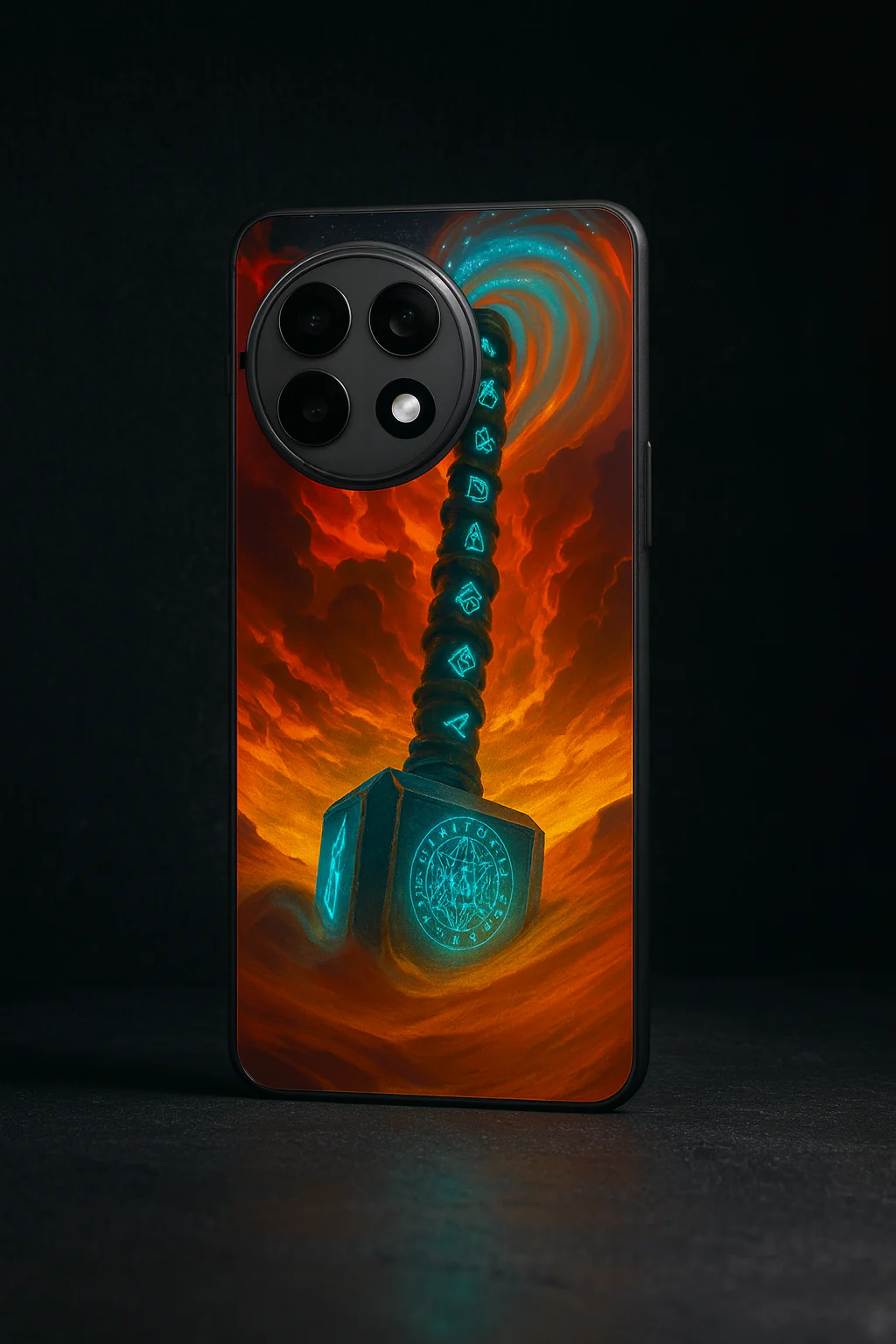 Mjolnir is it You ? Premium Glass Back Cover For One Plus 13, 12, 11, 10, Nord Series - Image 5