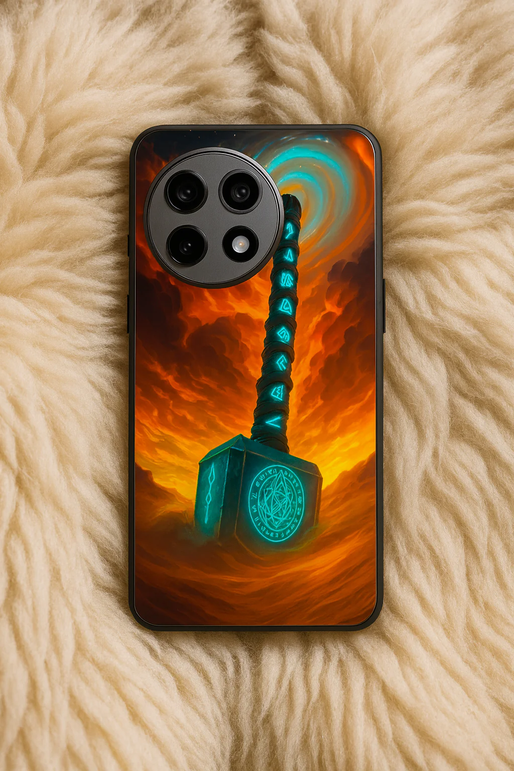 Mjolnir is it You ? Premium Glass Back Cover For One Plus 13, 12, 11, 10, Nord Series - Image 6