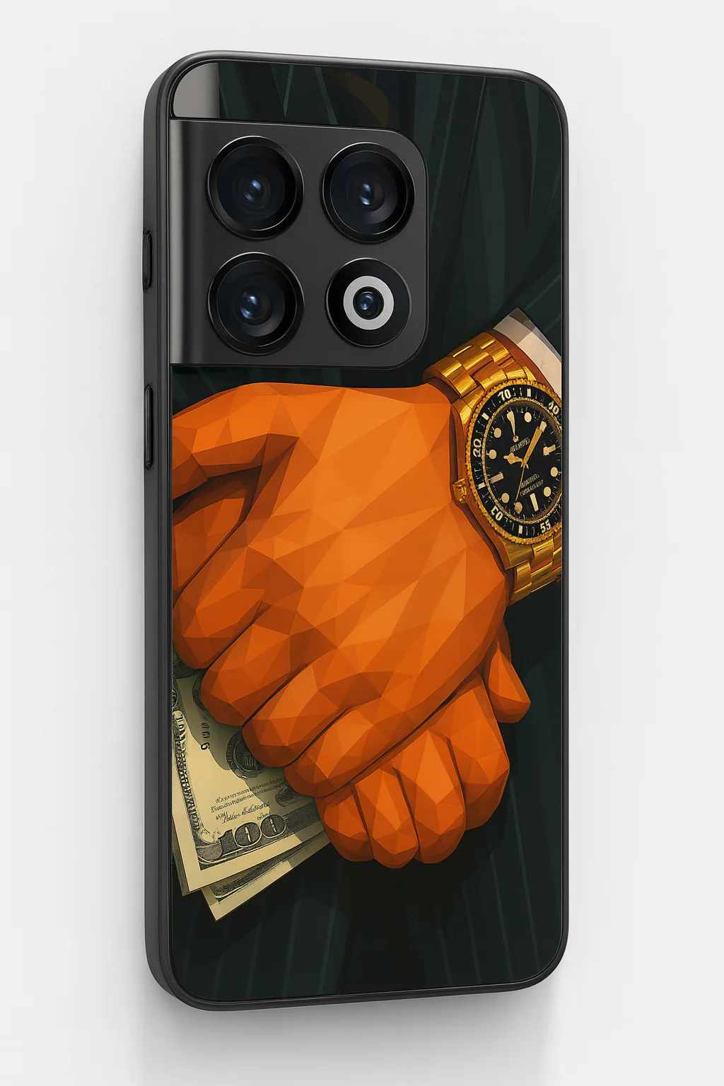 Money Matters Premium Glass Back Cover For One Plus 13, 12, 11, 10, Nord Series - Image 3