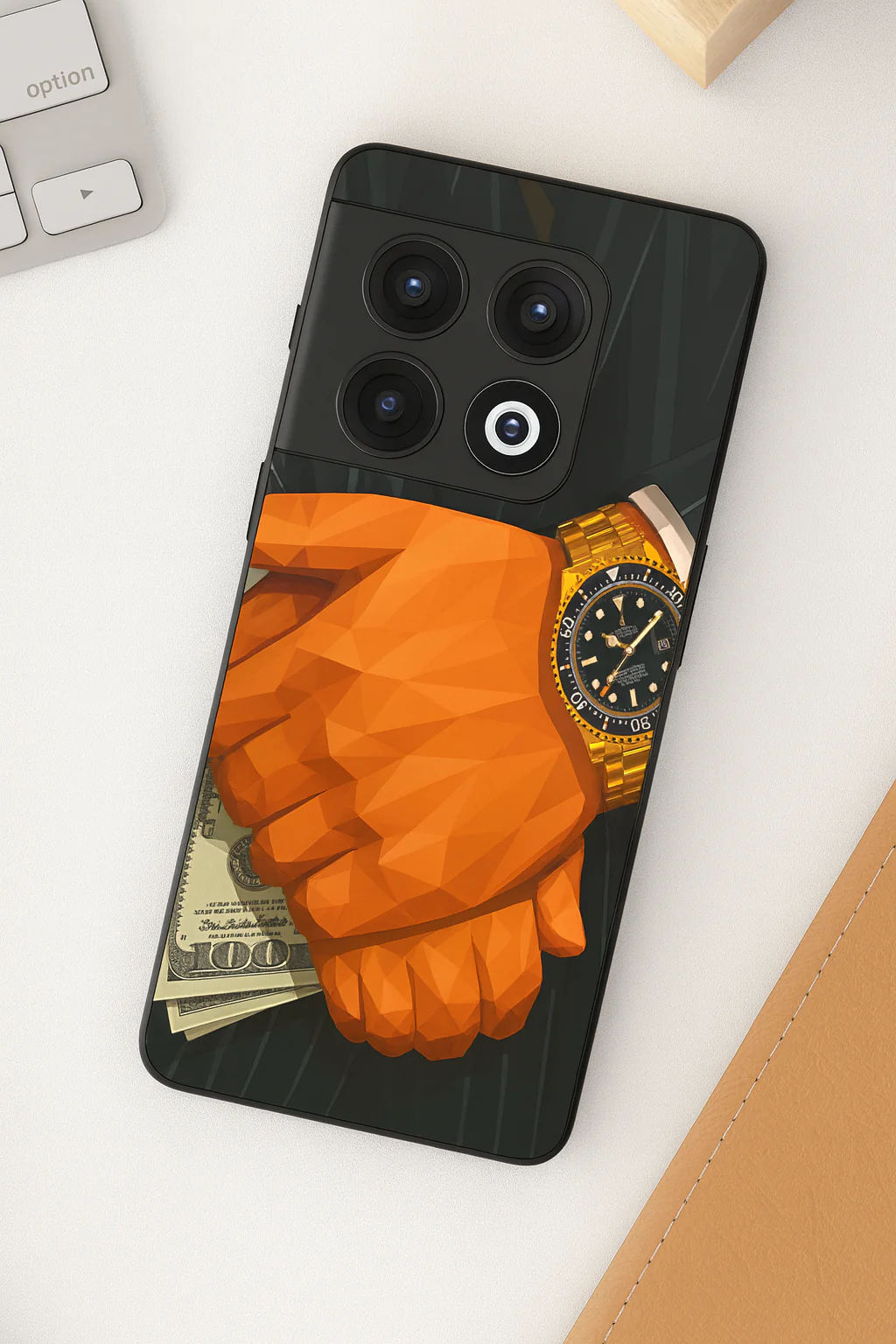 Money Matters Premium Glass Back Cover For One Plus 13, 12, 11, 10, Nord Series - Image 5