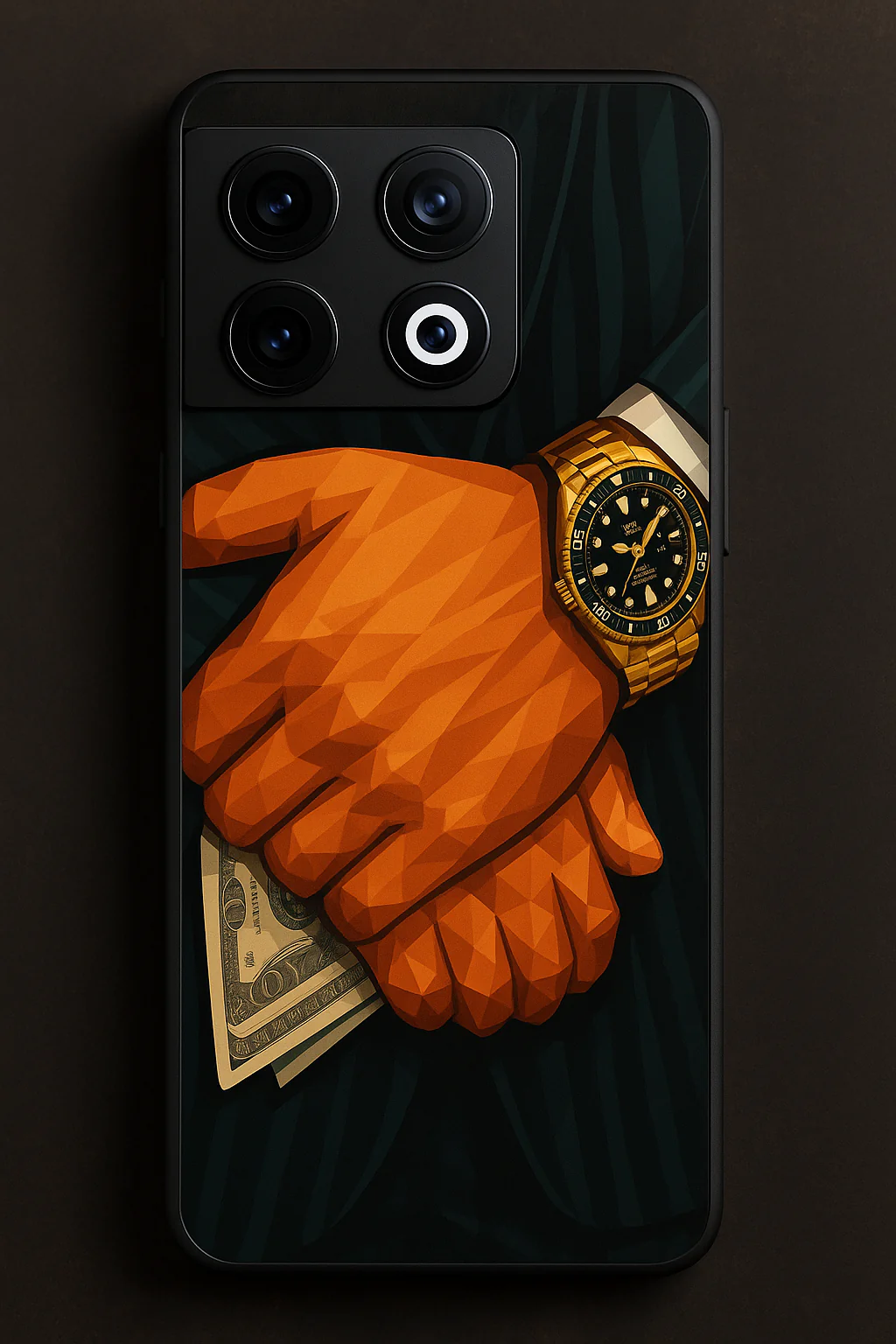 Money Matters Premium Glass Back Cover For One Plus 13, 12, 11, 10, Nord Series - Image 6