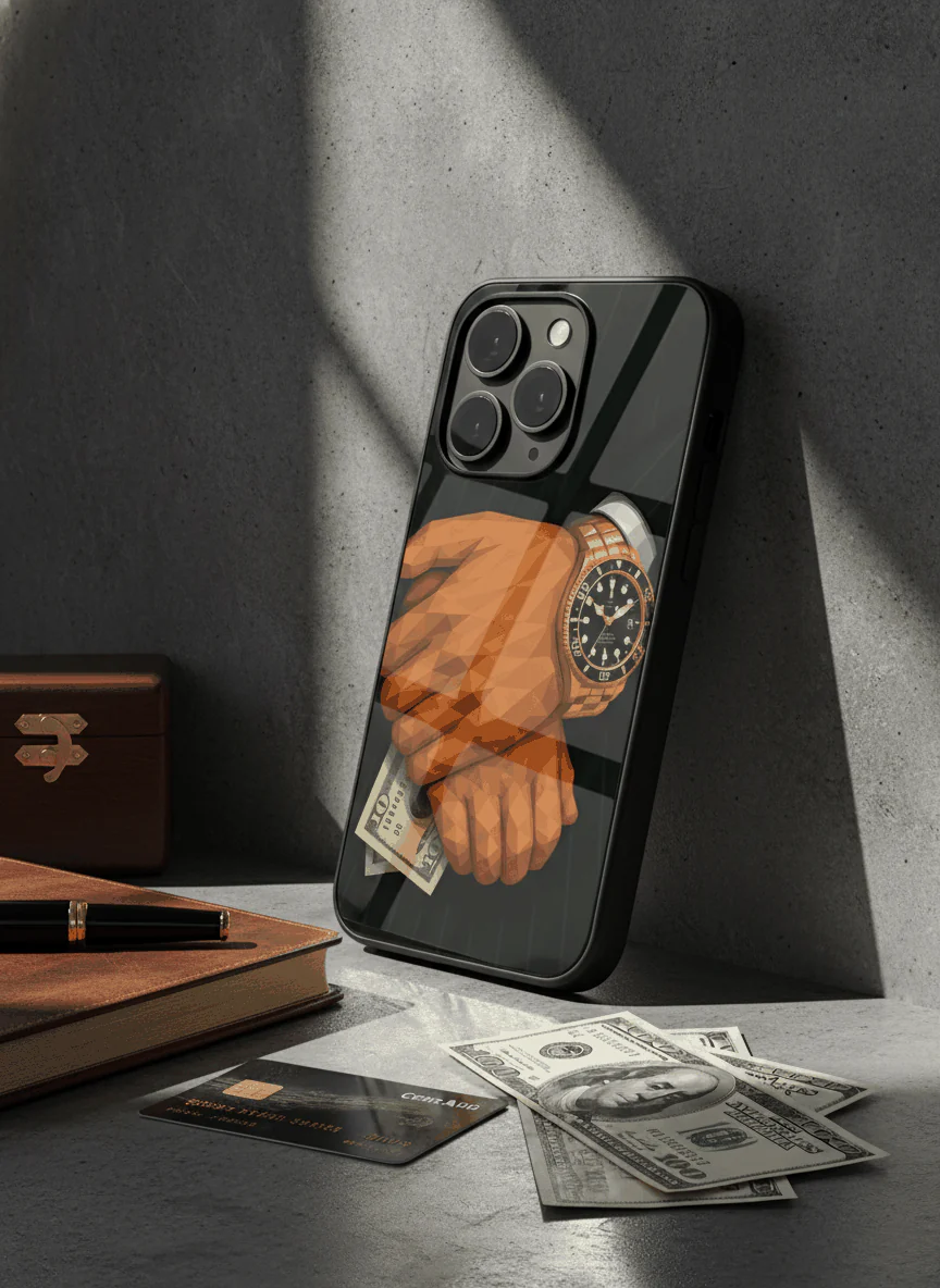 Money Matters Premium Glass Back Cover For iPhone 11-17 Models - Image 10