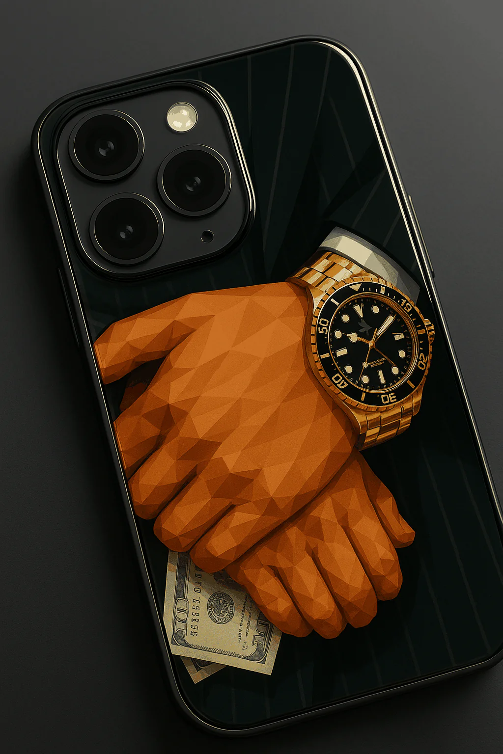 Money Matters Premium Glass Back Cover For iPhone 11-17 Models - Image 9