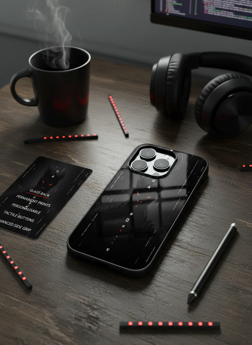 Oblivion Eyes Premium Glass Back Cover For iPhone 11-17 Models - Image 11