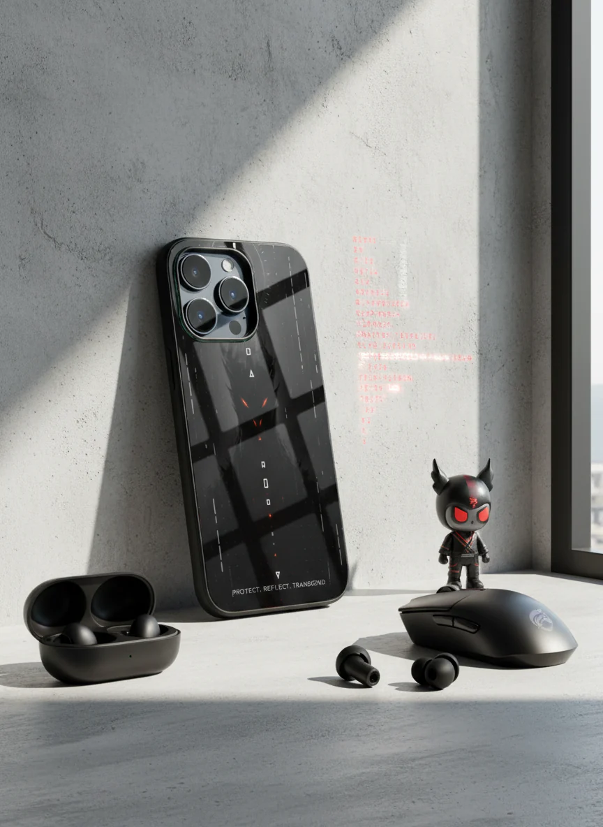 Oblivion Eyes Premium Glass Back Cover For iPhone 11-17 Models - Image 3