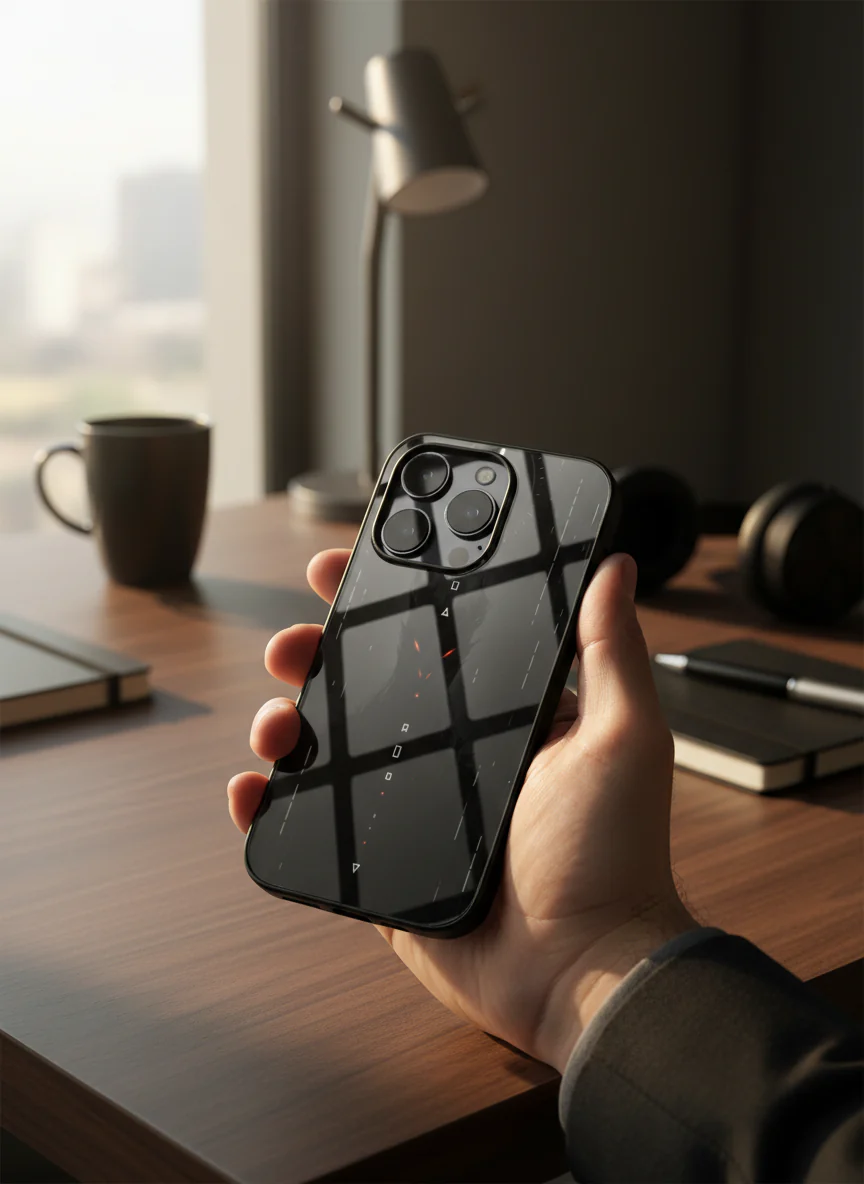 Oblivion Eyes Premium Glass Back Cover For iPhone 11-17 Models - Image 5