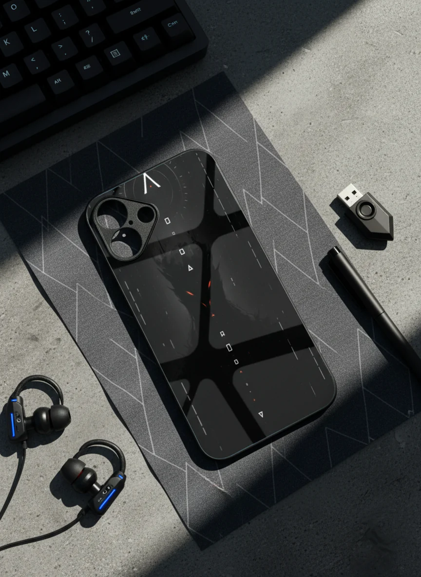 Oblivion Eyes Premium Glass Back Cover For iPhone 11-17 Models - Image 6