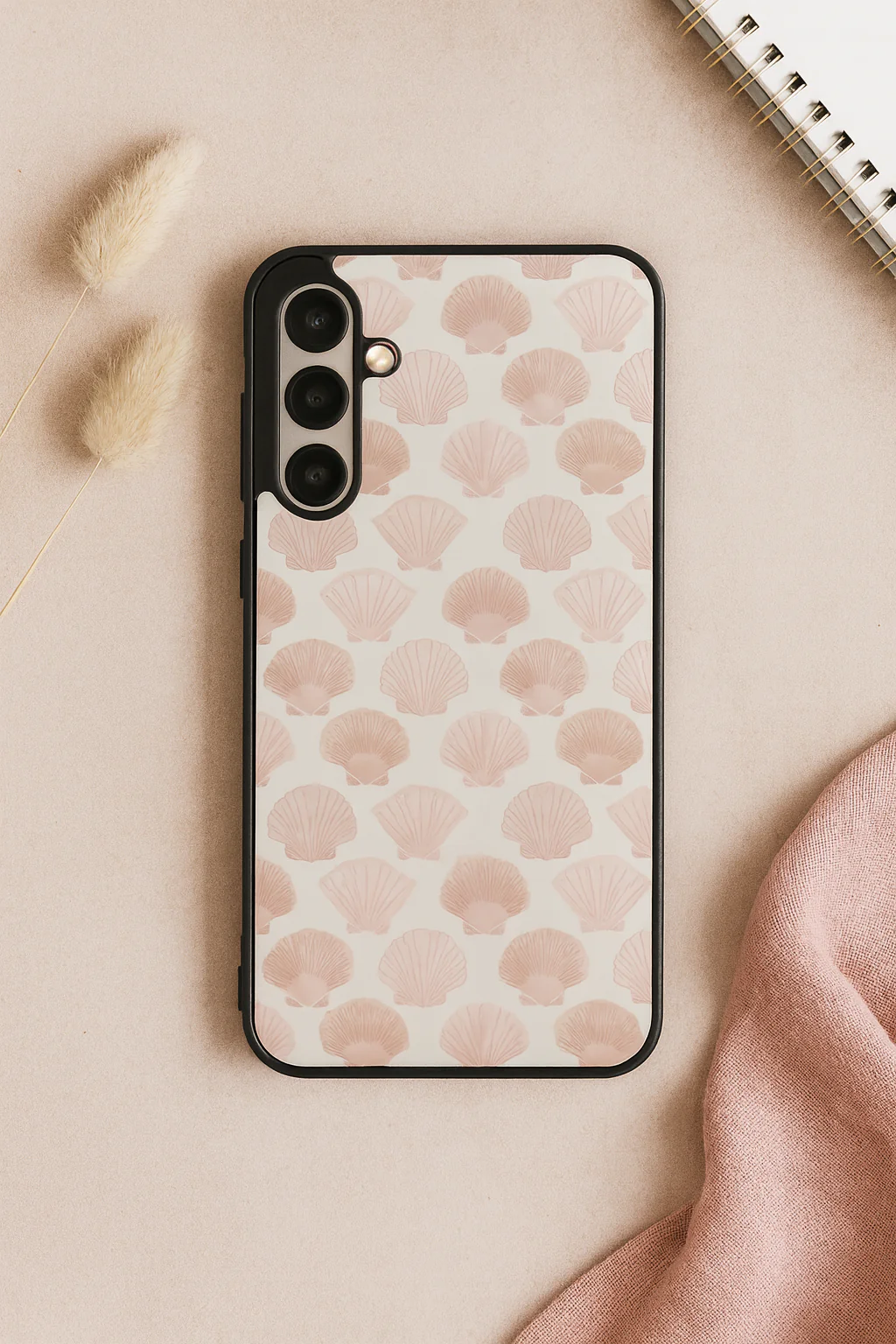 Ocean Whisper Premium Glass Back Cover For Galaxy S, A, M & F Series - Image 4