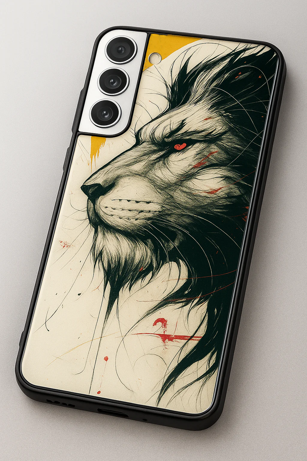 Roar Within Premium Glass Back Cover For Galaxy S, A, M & F Series - Image 5