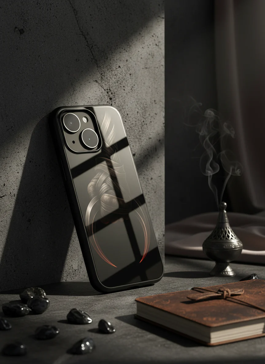 Shadowfang Premium Glass Back Cover For iPhone 11-17 Models - Image 3