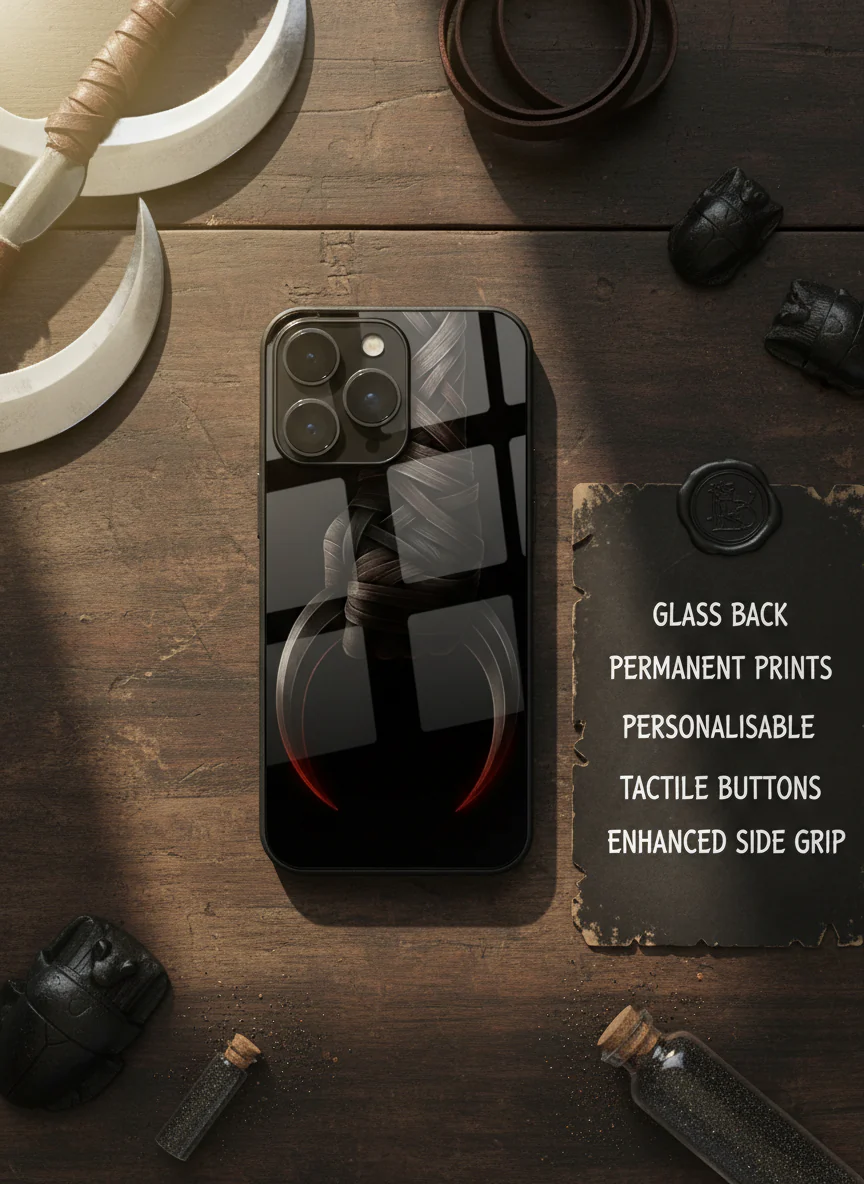 Shadowfang Premium Glass Back Cover For iPhone 11-17 Models - Image 9