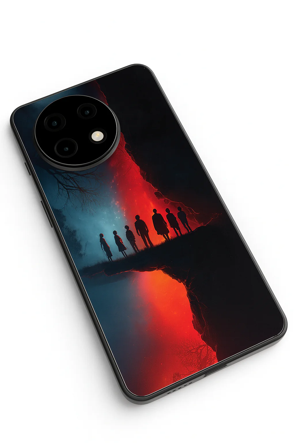 STRANGER THINGS- Parallel Edge Premium Glass Back Cover For One Plus 13, 12, 11, 10, Nord Series - Image 6