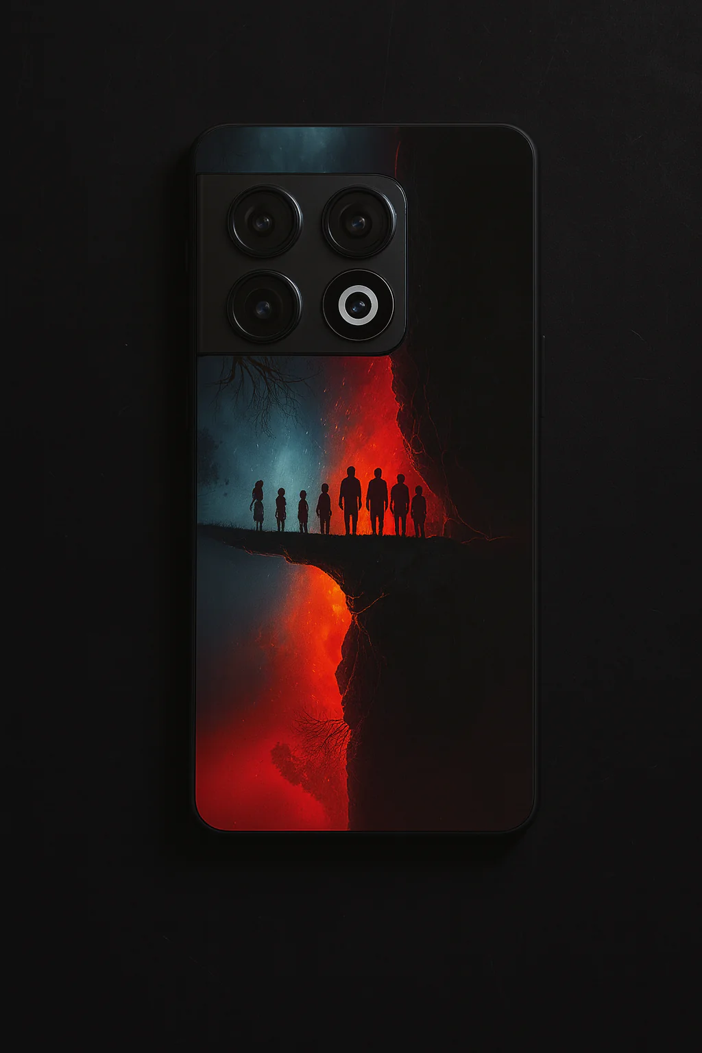 STRANGER THINGS- Parallel Edge Premium Glass Back Cover For One Plus 13, 12, 11, 10, Nord Series - Image 7