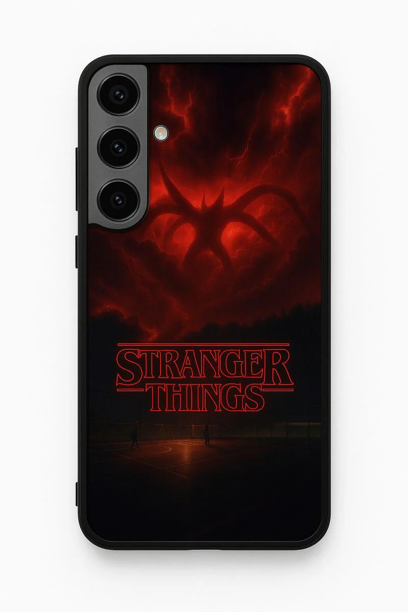 STRANGER THINGS- The Dark Overlord Premium Glass Back Cover For Galaxy S, A, M & F Series - Image 7