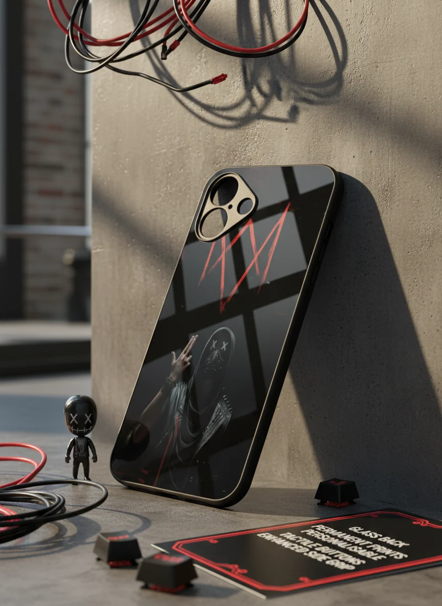 Symbol Premium Glass Back Cover For iPhone 11-17 Models - Image 12