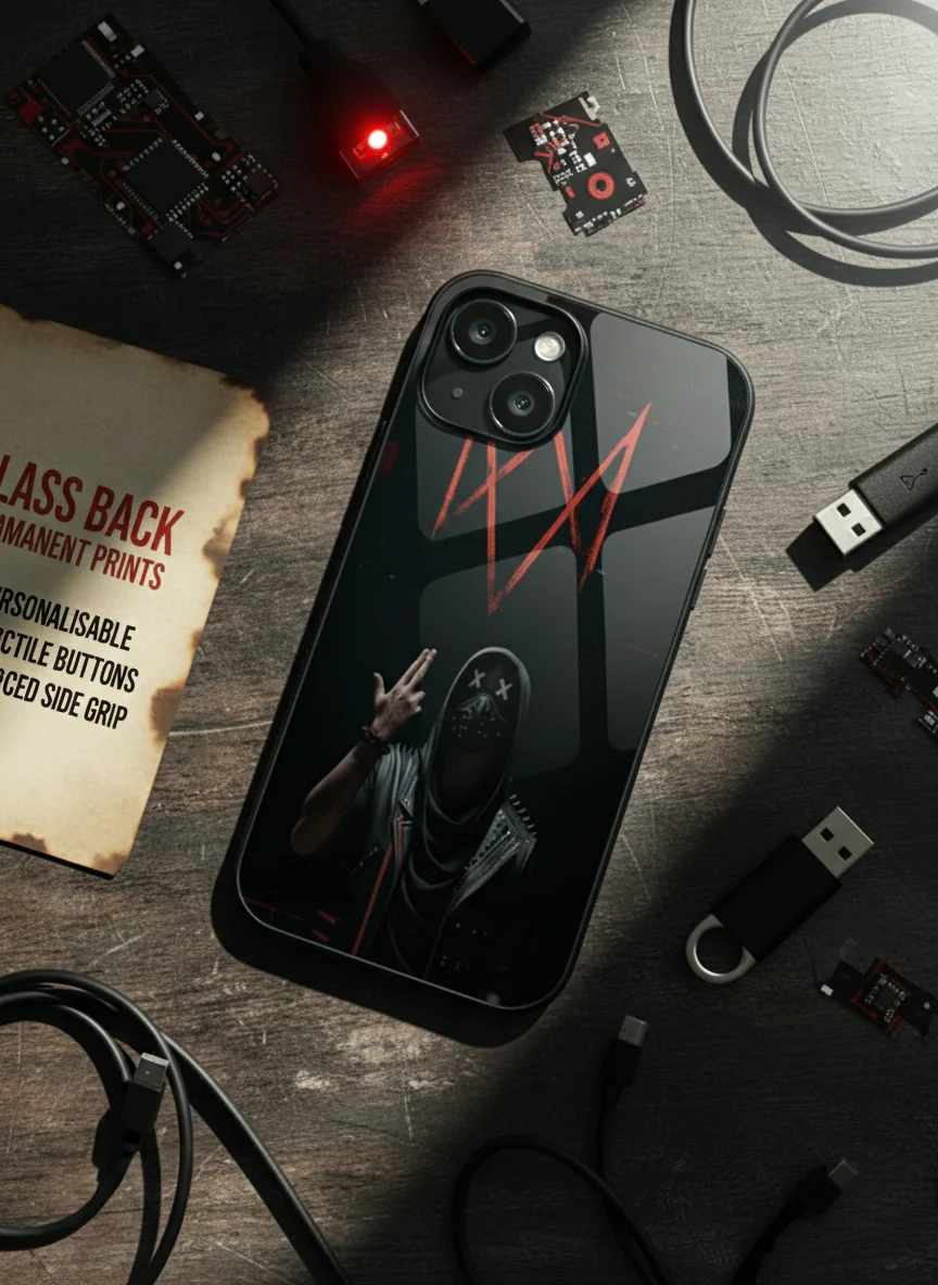 Symbol Premium Glass Back Cover For iPhone 11-17 Models - Image 13