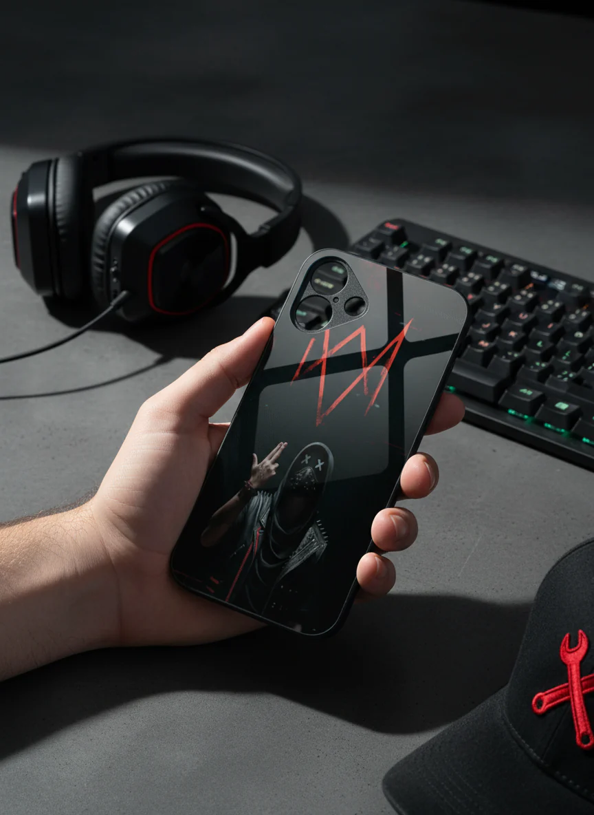 Symbol Premium Glass Back Cover For iPhone 11-17 Models - Image 8