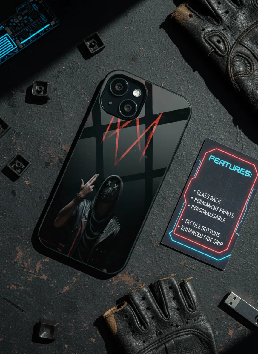 Symbol Premium Glass Back Cover For iPhone 11-17 Models - Image 9