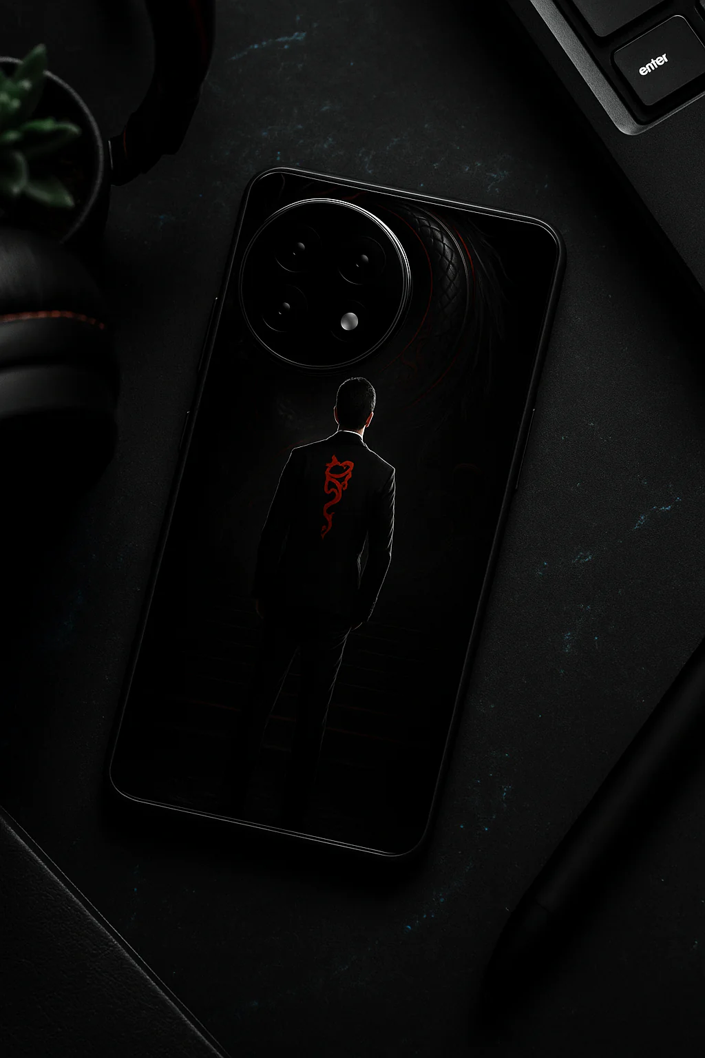 Venom Authority Premium Glass Back Cover For One Plus 13, 12, 11, 10, Nord Series - Image 5